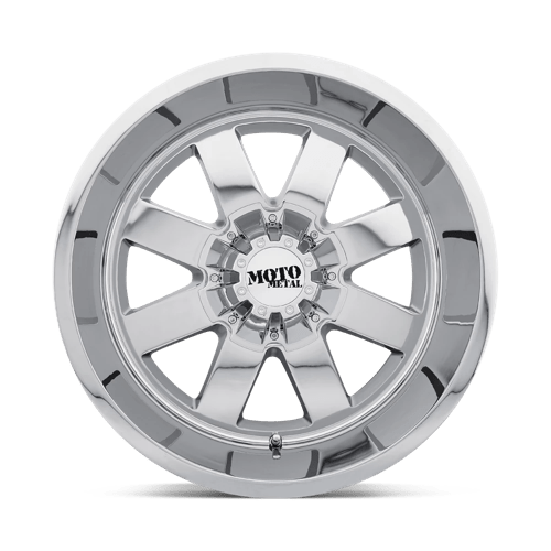 20x10 moto metal mo962 chrome wheel 6x5.5 bolt pattern 24mm offset