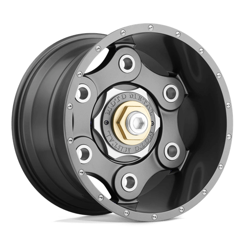 20x9 moto metal mo977 link gun metal wheel 6x5.5 bolt pattern 18mm offset