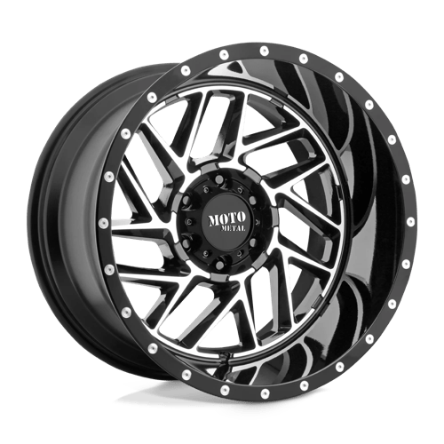 20x12 moto metal mo985 breakout gloss black machined wheel 6x5.5 bolt pattern 44mm offset