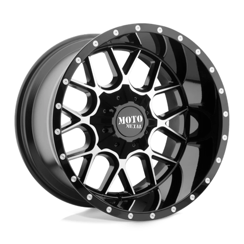 22x10 moto metal mo986 siege gloss black machined wheel 6x5.5 bolt pattern 18mm offset