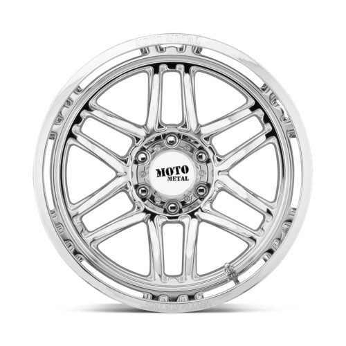 24x14 moto metal mo992 folsom chrome wheel 6x5.5 bolt pattern 76mm offset