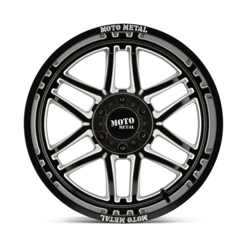 20x12 moto metal mo992 folsom gloss black milled wheel 6x5.5 bolt pattern 44mm offset