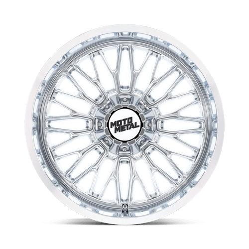 20x9 moto metal mo809 stinger chrome wheel 6x5.5 bolt pattern 18mm offset