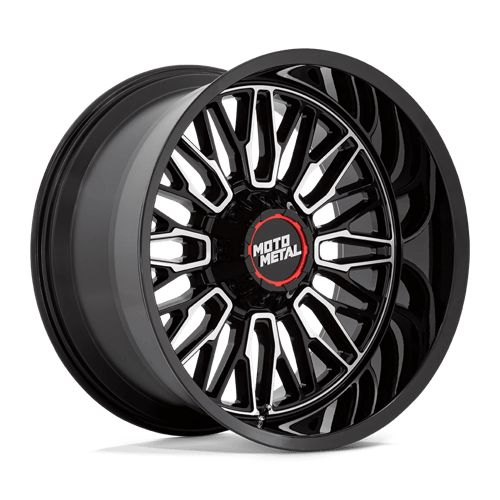 22x10 moto metal mo809 stinger gloss black machined wheel 6x5.5 bolt pattern 18mm offset