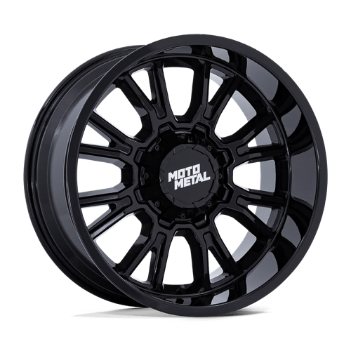 18x9 moto metal mo810 legacy gloss black wheel 6x5.5 bolt pattern 1mm offset