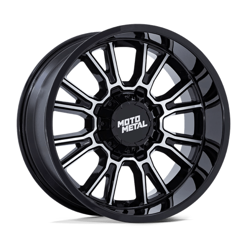 20x9 moto metal mo810 legacy gloss black machined wheel 6x5.5 bolt pattern 1mm offset