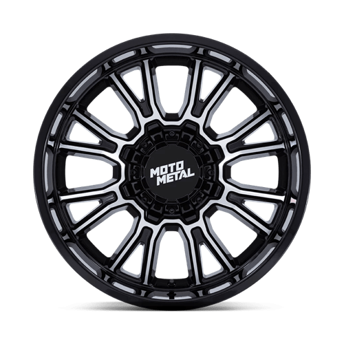 20x9 moto metal mo810 legacy gloss black machined wheel 6x5.5 bolt pattern 1mm offset