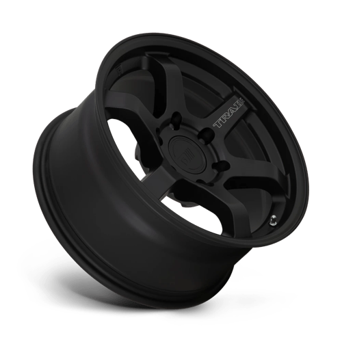 17x8 5 motegi racing mr150 trailite satin black wheel 6x5.5 bolt pattern 0mm offset