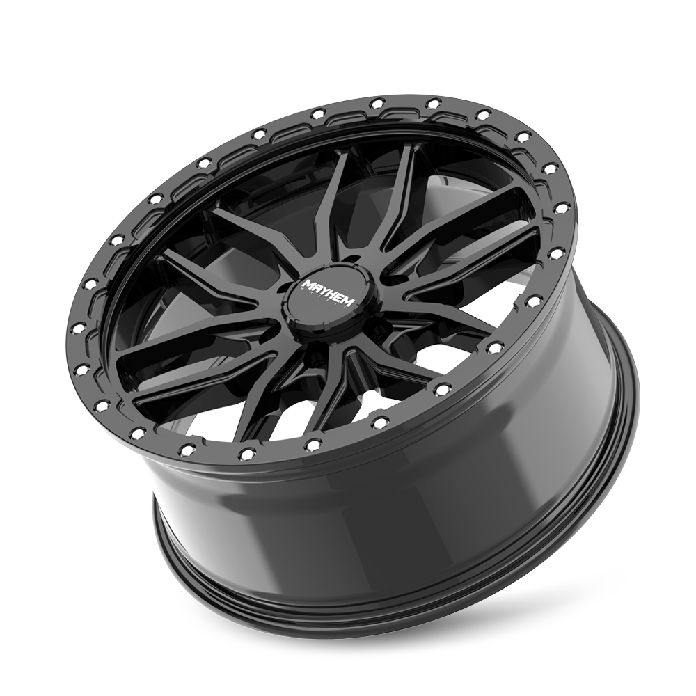 20x9 mayhem vector gloss black wheel 6x5.5 bolt pattern 18mm offset