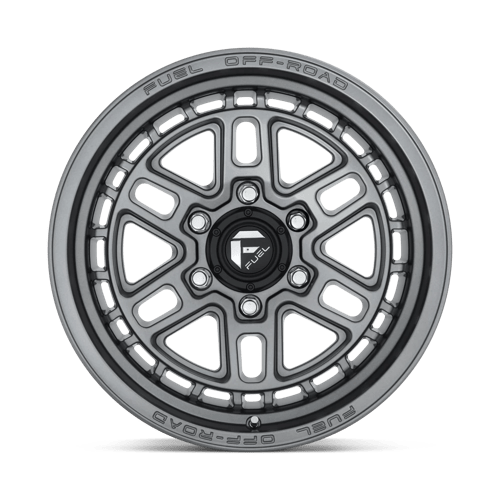 17x9 fuel off-road d668 nitro matte gun metal wheel 6x5.5 bolt pattern 12mm offset