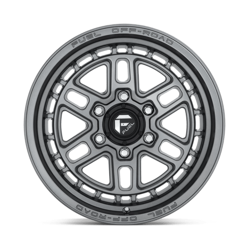 17x9 fuel off-road d668 nitro matte gun metal wheel 6x5.5 bolt pattern 1mm offset