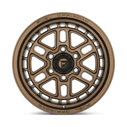17x9 fuel off-road d669 nitro matte bronze wheel 6x5.5 bolt pattern 12mm offset