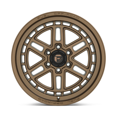 20x9 fuel off-road d669 nitro matte bronze wheel 6x5.5 bolt pattern 1mm offset