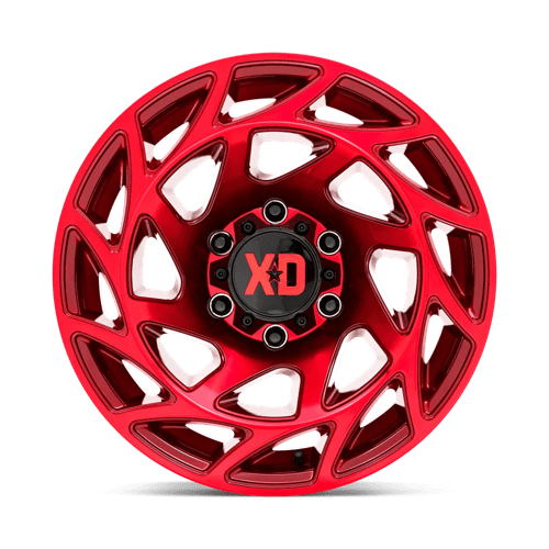 17x9 xd wheels xd860 onslaught candy red wheel 6x5.5 bolt pattern 0mm offset
