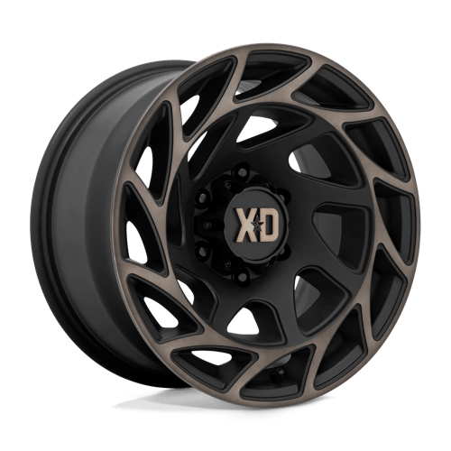 17x9 xd wheels xd860 onslaught satin black w bronze tint wheel 6x5.5 bolt pattern 0mm offset