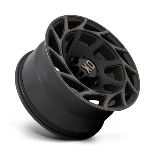17x9 xd wheels xd860 onslaught satin black w bronze tint wheel 6x5.5 bolt pattern 0mm offset