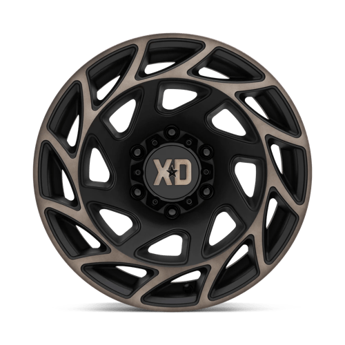 20x9 xd wheels xd860 onslaught satin black w bronze tint wheel 6x5.5 bolt pattern 0mm offset