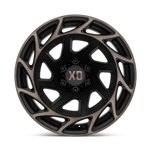 20x12 xd wheels xd860 onslaught satin black w bronze tint wheel 6x5.5 bolt pattern 44mm offset