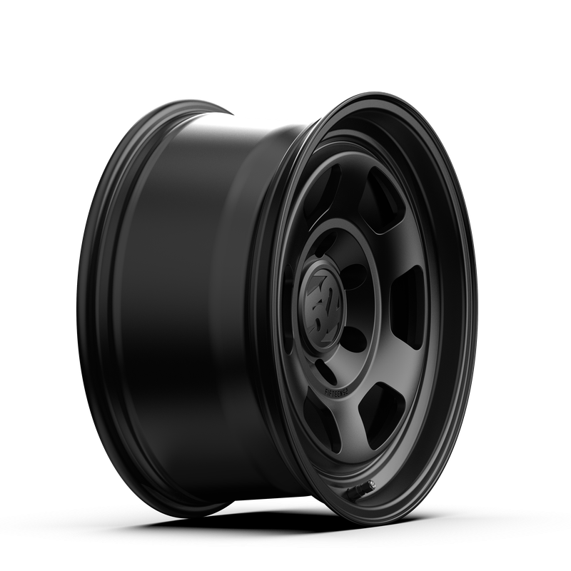 17x8.5 Fifteen 52 Patrol HD Satin Black Wheel 6x5.5 Bolt Pattern 0mm Offset
