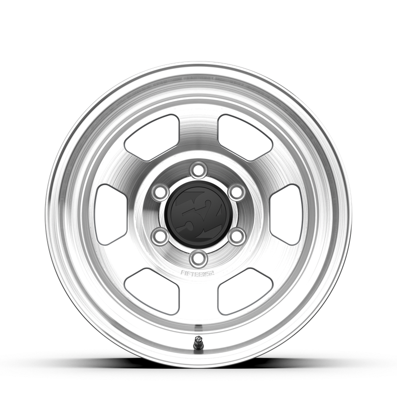 17x8.5 Fifteen 52 Patrol HD Machined W/Clear Coat Wheel 6x5.5 Bolt Pattern 0mm Offset