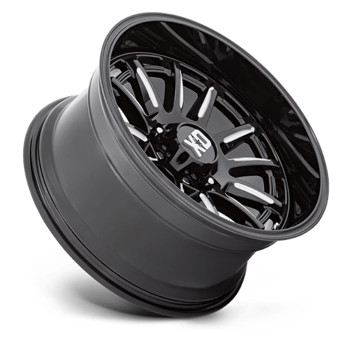 20x9 xd wheels xd865 phoenix gloss black milled wheel 6x5.5 bolt pattern 18mm offset