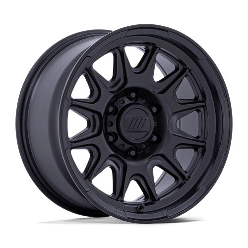 17x8 pro comp alloys pa200 pulse matte black wheel 6x5.5 bolt pattern 20mm offset