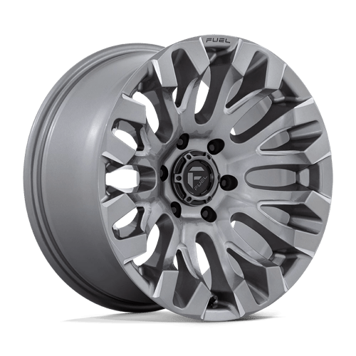 18x9 fuel off-road d830 quake platinum wheel 6x5.5 bolt pattern 1mm offset