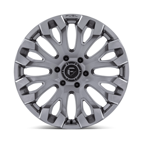 20x9 fuel off-road d830 quake platinum wheel 6x5.5 bolt pattern 1mm offset