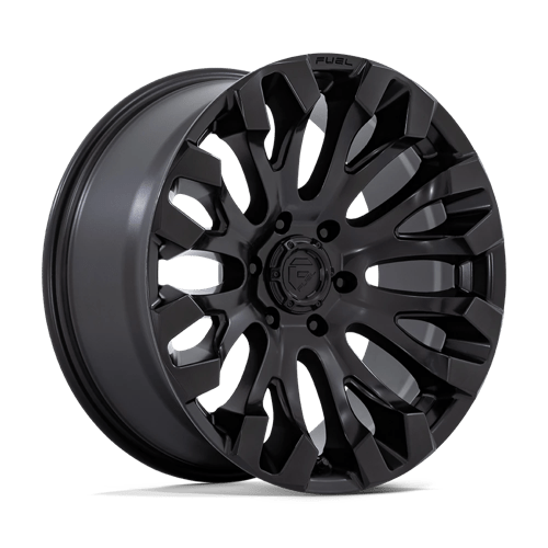 20x9 fuel off-road d831 quake blackout wheel 6x5.5 bolt pattern 1mm offset