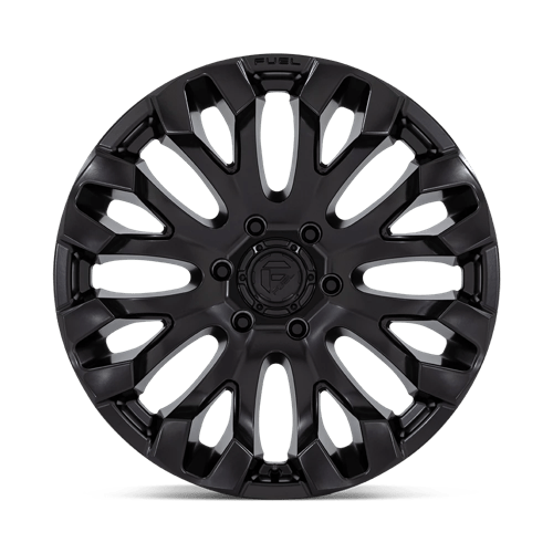 20x9 fuel off-road d831 quake blackout wheel 6x5.5 bolt pattern 1mm offset