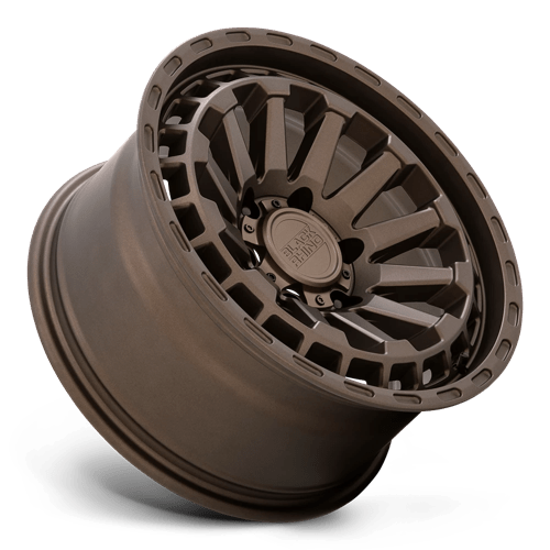 17x8 5 black rhino hard alloys rad raid matte bronze wheel 6x5.5 bolt pattern 18mm offset