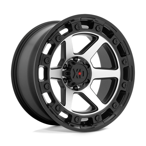 17x9 xd wheels xd862 raid satin black machined wheel 6x5.5 bolt pattern 0mm offset