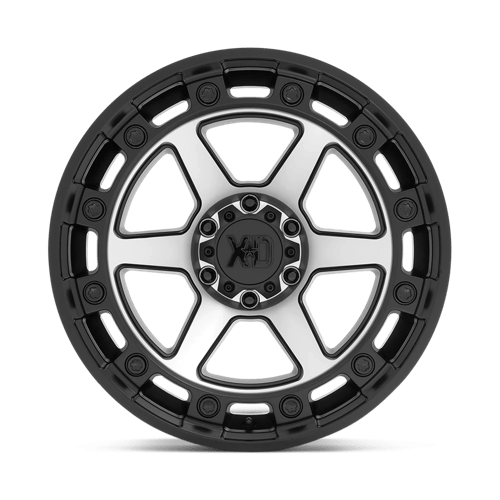 20x10 xd wheels xd862 raid satin black machined wheel 6x5.5 bolt pattern 18mm offset