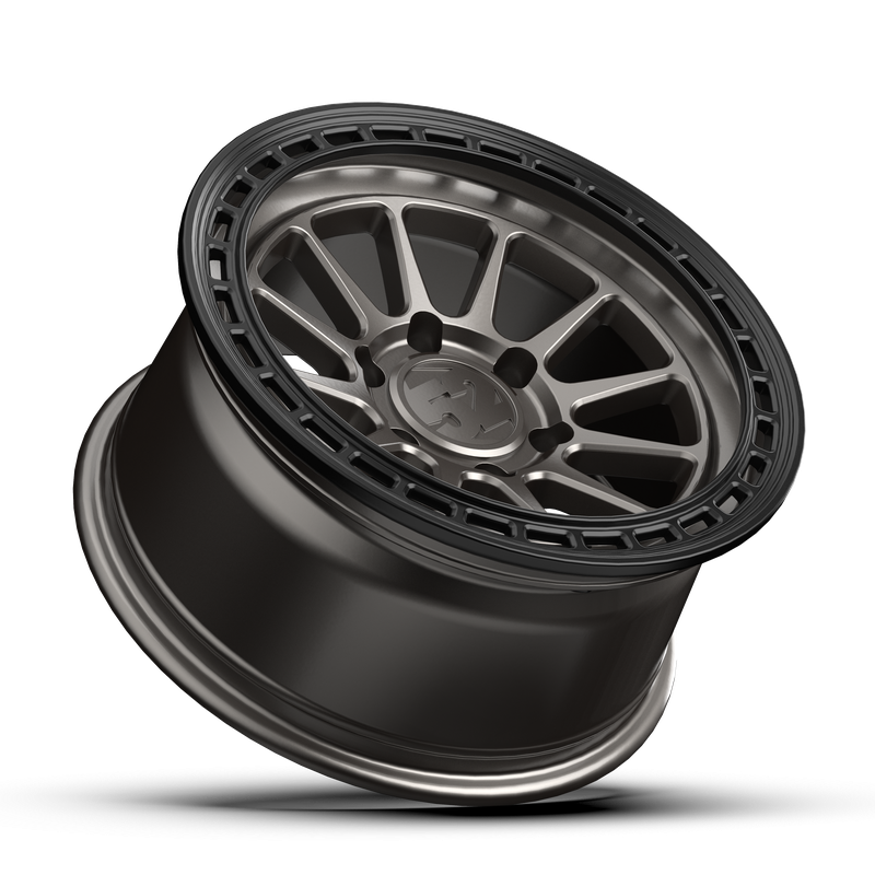 17x8.5 Fifteen 52 Range HD Magnesium Gray Wheel 6x5.5 Bolt Pattern 0mm Offset