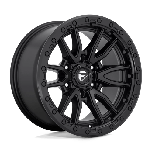 16x8 fuel off-road d679 rebel matte black wheel 6x5.5 bolt pattern 1mm offset