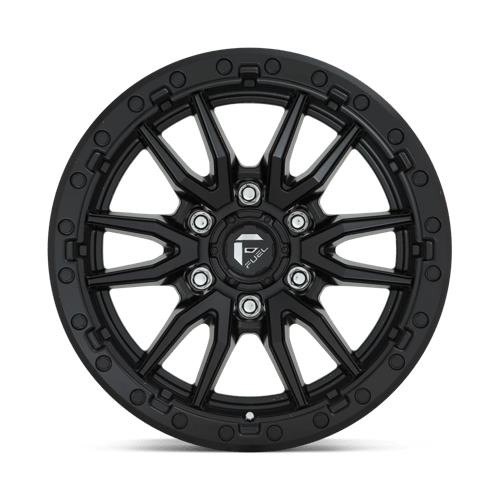 18x9 fuel off-road d679 rebel matte black wheel 6x5.5 bolt pattern 20mm offset