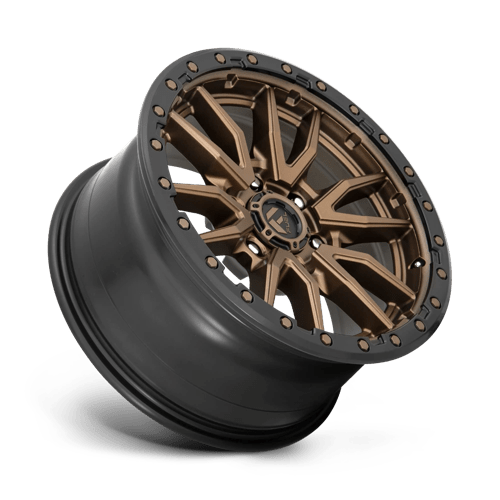 20x9 fuel off-road d681 rebel matte bronze black bead ring wheel 6x5.5 bolt pattern 1mm offset