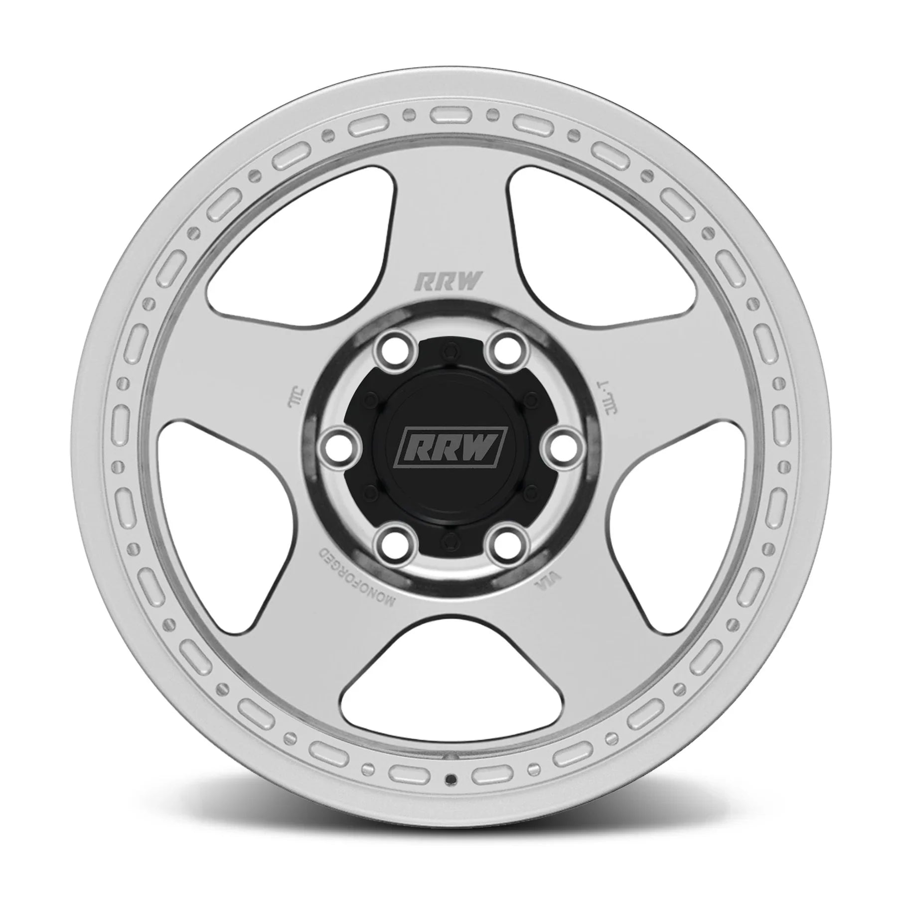 17x8.5 RRW RG4-H Forged Hybrid Brushed Wheel 6x5.5 Bolt Pattern -25mm Offset