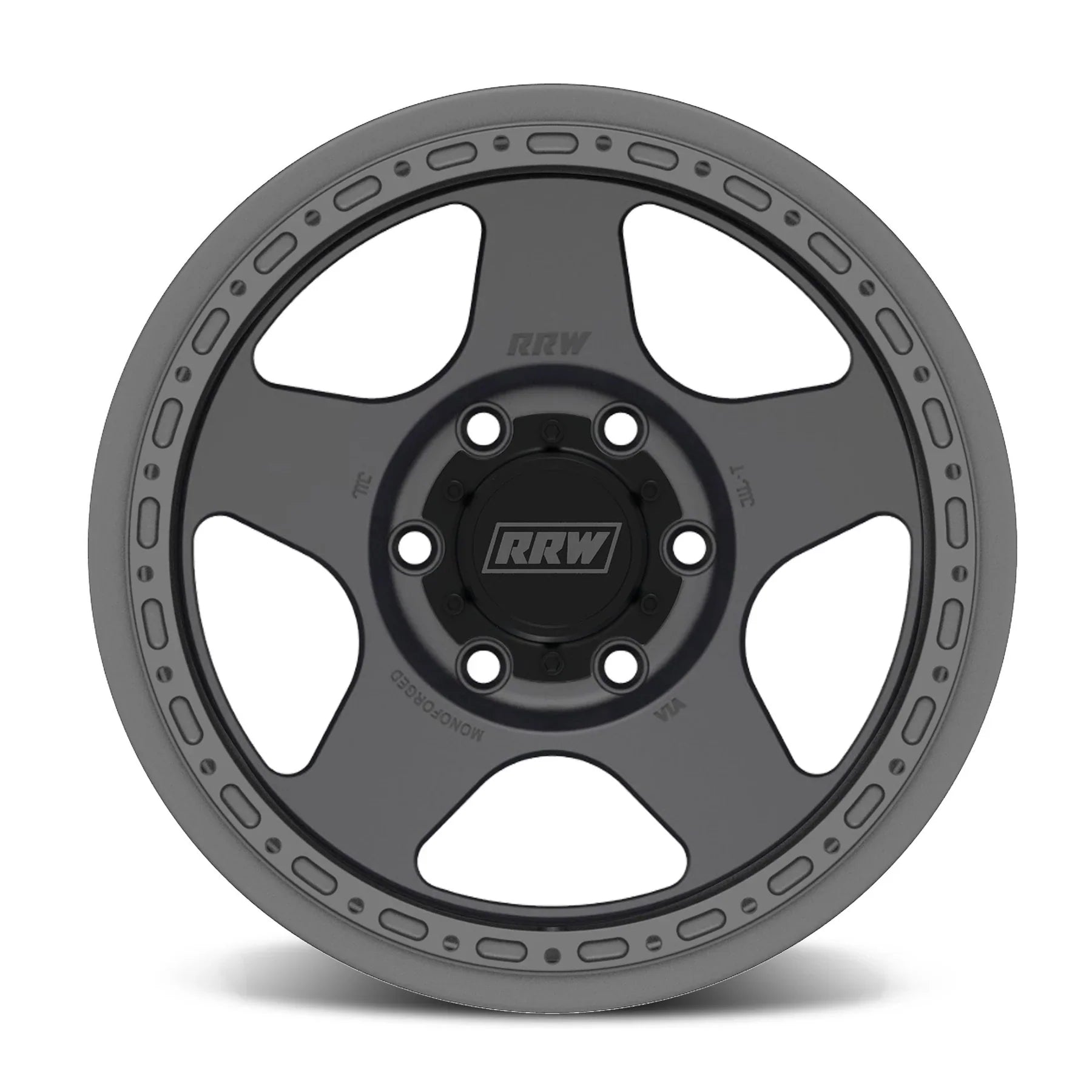 17x8.5 RRW RG4-H Forged Hybrid Gunmetal Wheel 6x5.5 Bolt Pattern 25mm Offset