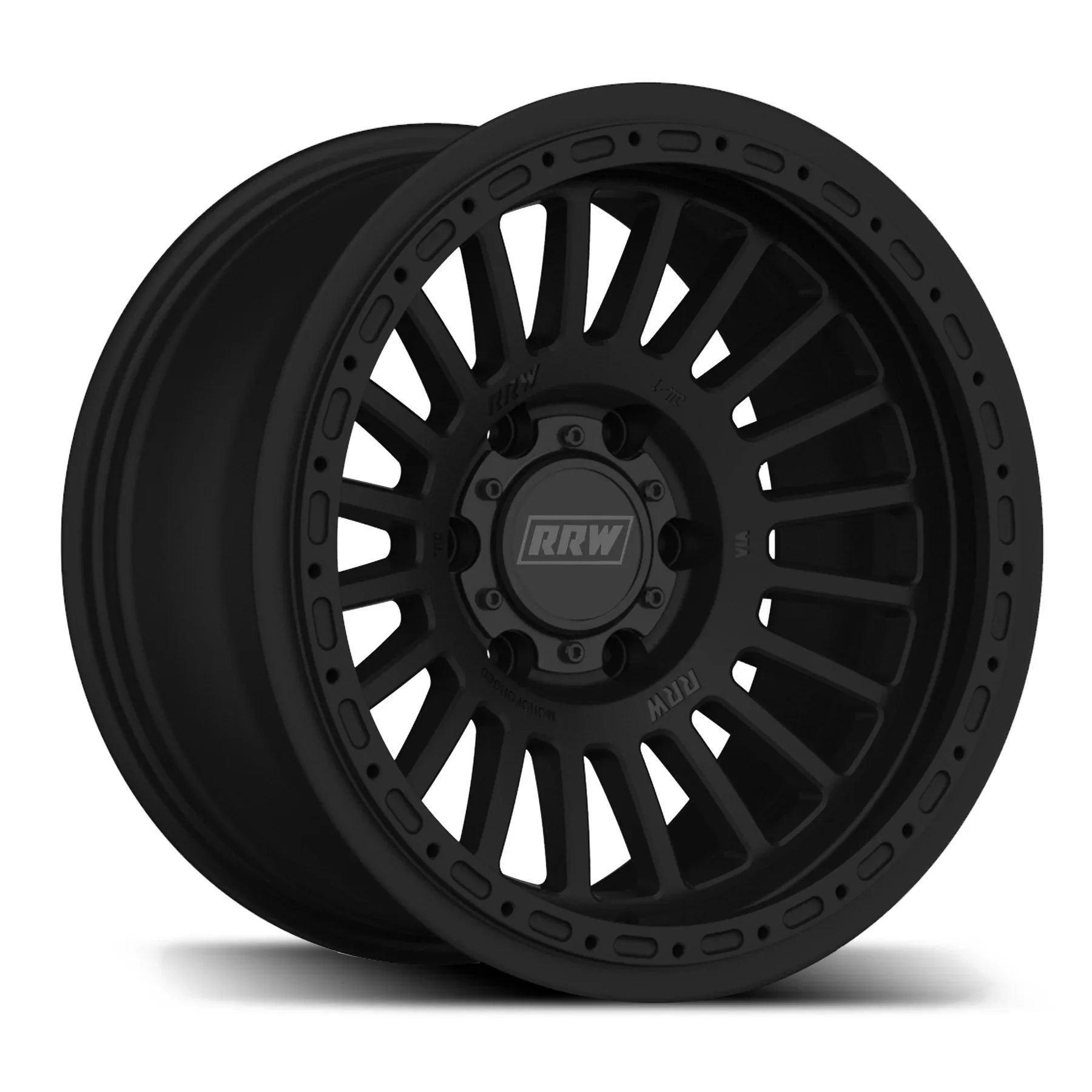 17x8 RRW RG6-H Forged Hybrid Matte Black Wheel 6x5.5 Bolt Pattern 18mm Offset