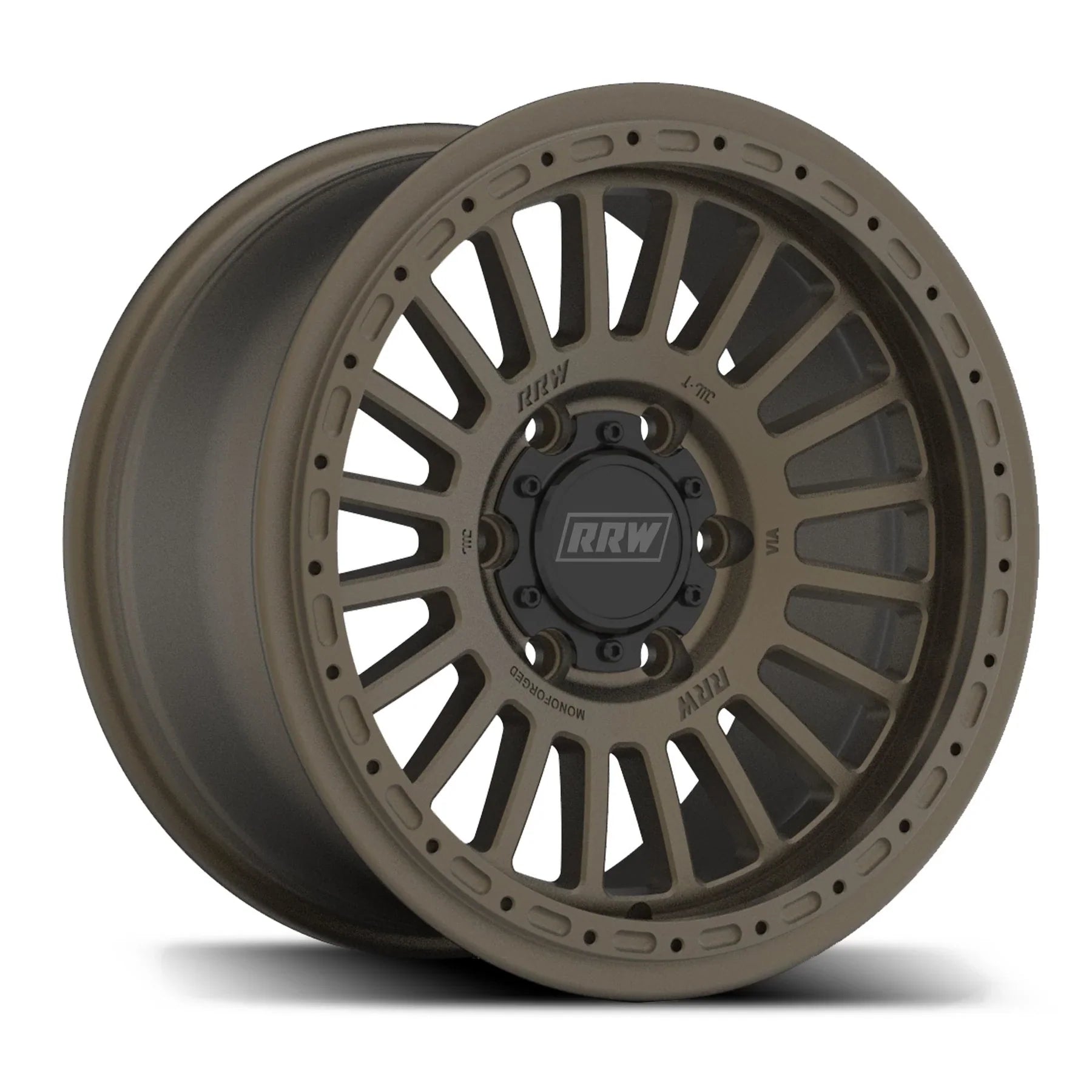 17x8 RRW RG6-H Forged Hybrid Matte Bronze Wheel 6x5.5 Bolt Pattern 18mm Offset