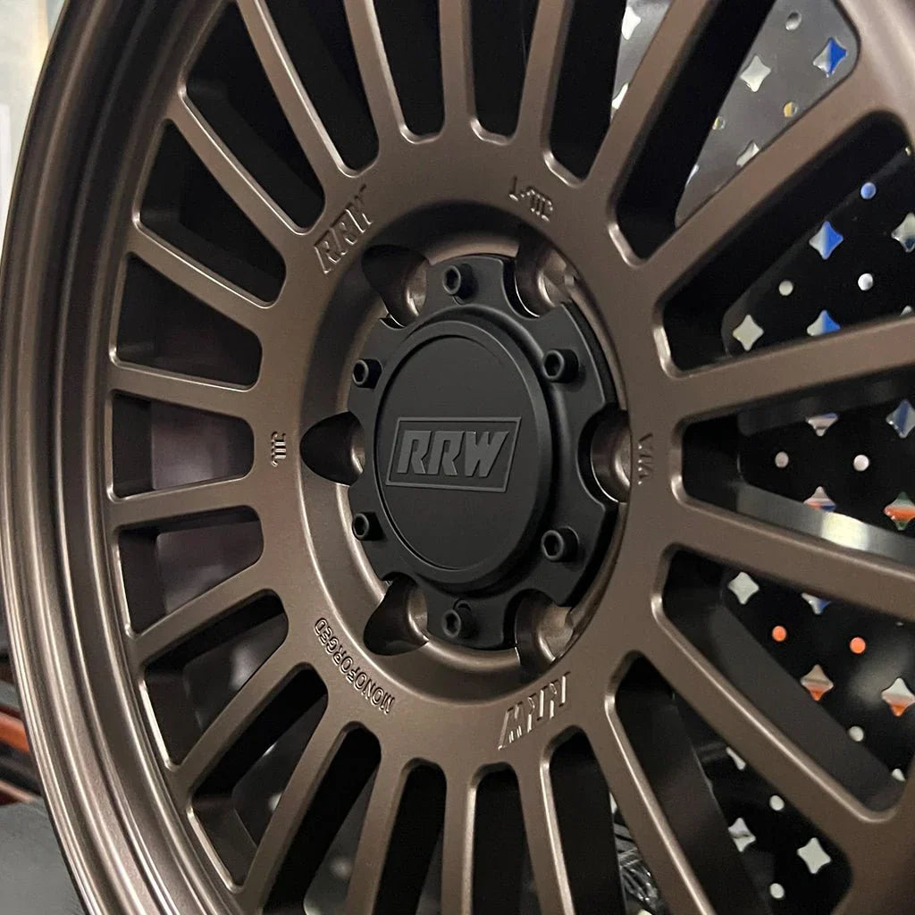 18x8.5 RRW RG6-S Forged Matte Bronze Wheel 6x5.5 Bolt Pattern 25mm Offset