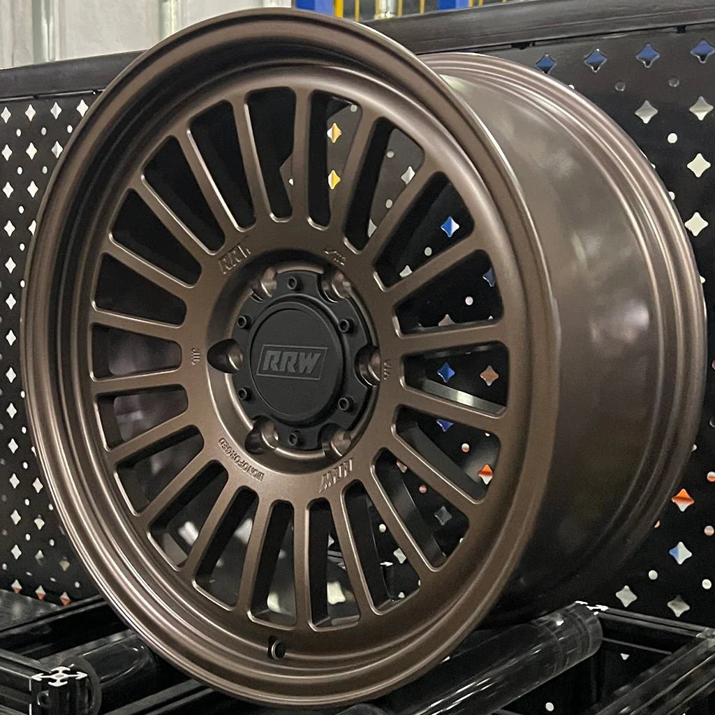 17x8 RRW RG6-S Forged Matte Bronze Wheel 6x5.5 Bolt Pattern 18mm Offset