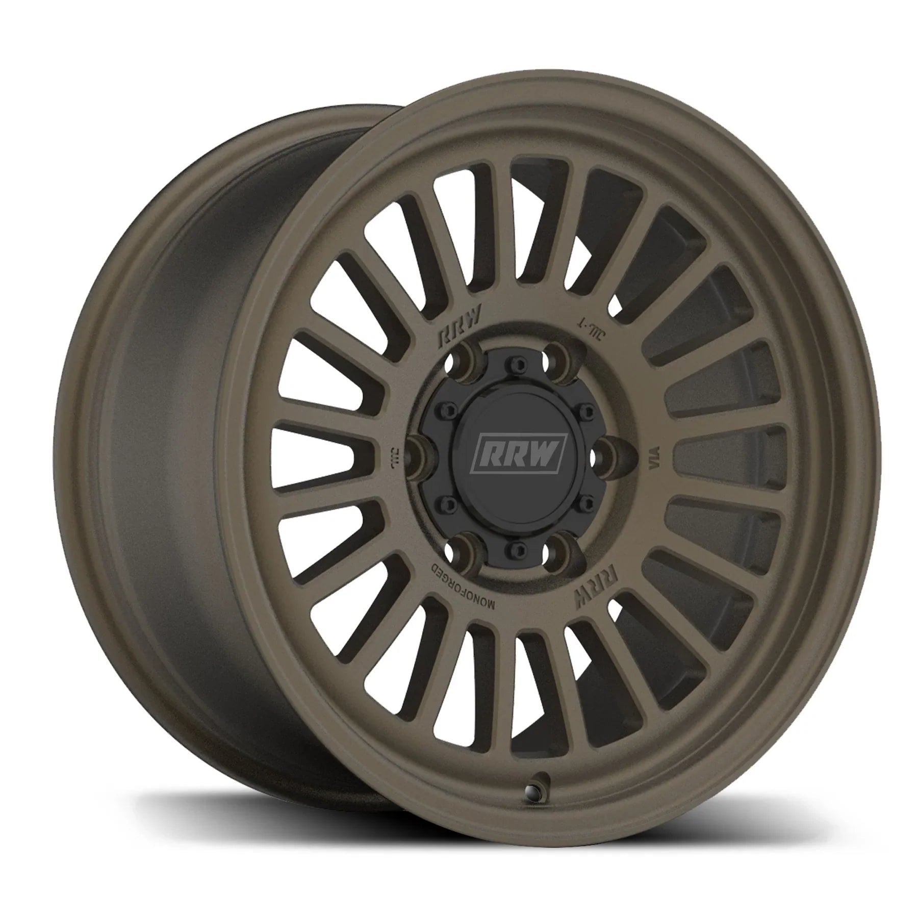 17x8.5 RRW RG6-S Forged Matte Bronze Wheel 6x5.5 Bolt Pattern 25mm Offset
