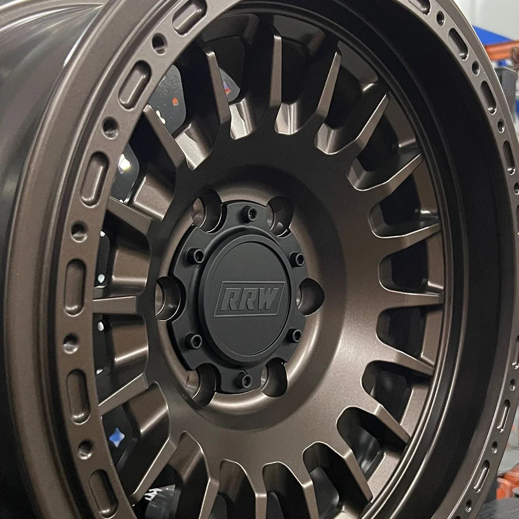 17x8 RRW RG7-H Forged Hybrid Matte Bronze Wheel 6x5.5 Bolt Pattern 18mm Offset