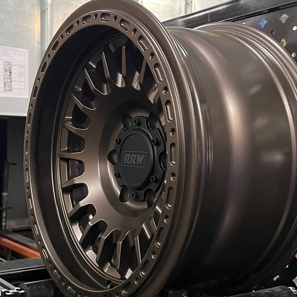 17x8 RRW RG7-H Forged Hybrid Matte Bronze Wheel 6x5.5 Bolt Pattern 18mm Offset