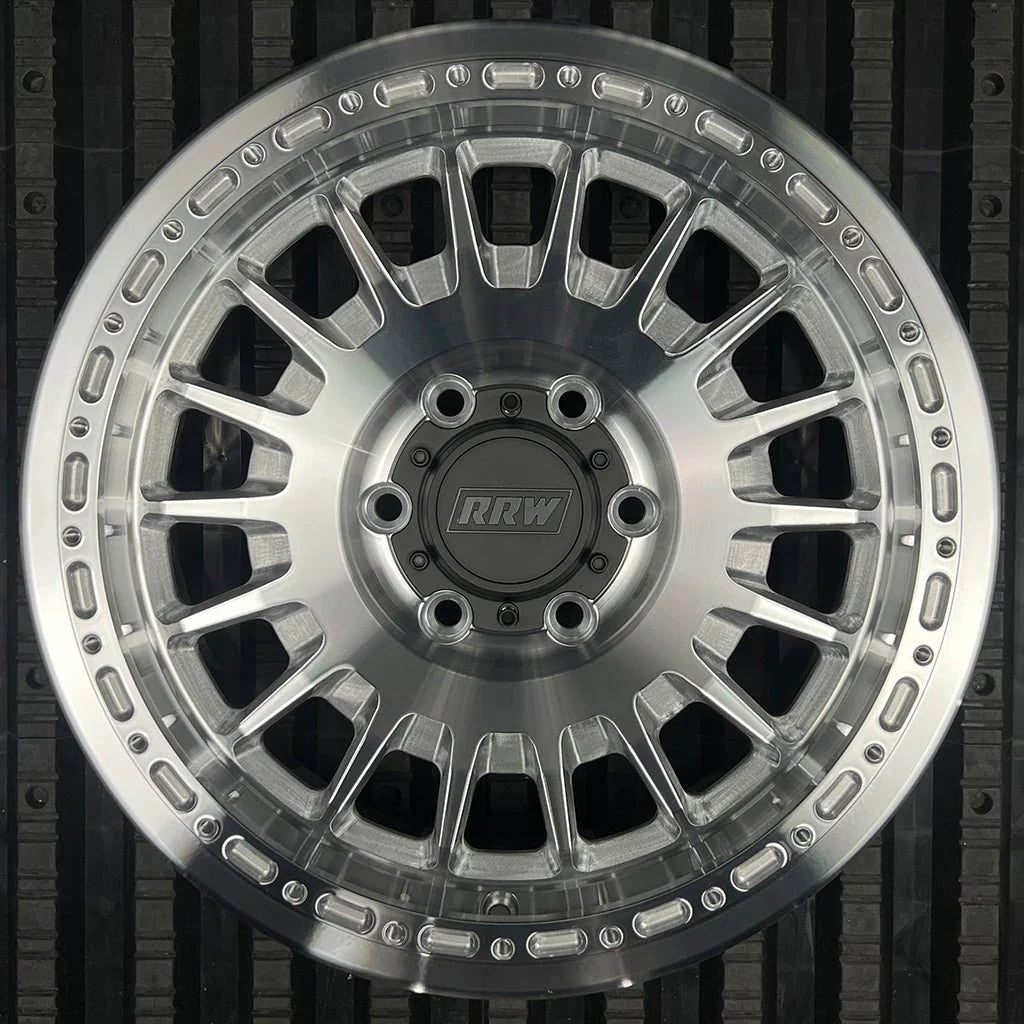17x8.5 RRW RG7-H Forged Hybrid Brushed Wheel 6x5.5 Bolt Pattern -25mm Offset
