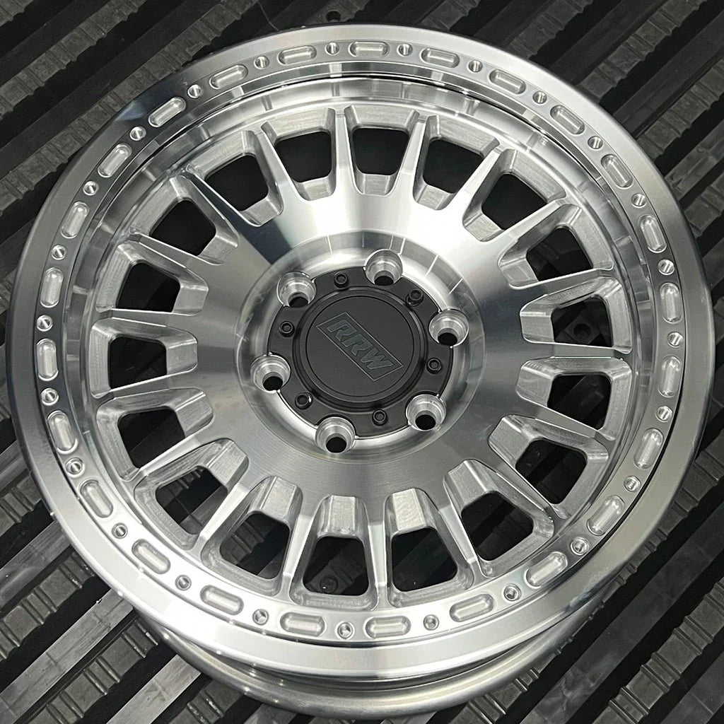 17x8.5 RRW RG7-H Forged Hybrid Brushed Wheel 6x5.5 Bolt Pattern -25mm Offset