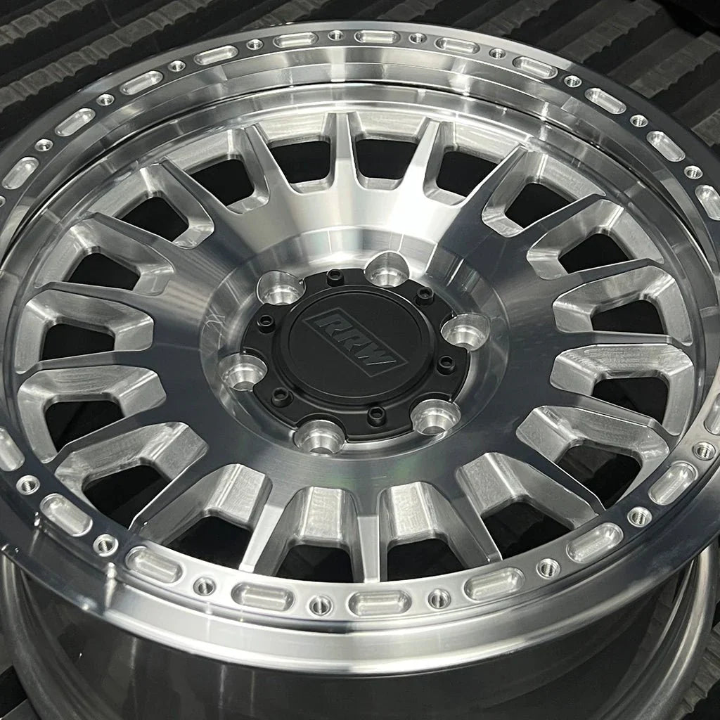 17x8.5 RRW RG7-H Forged Hybrid Brushed Wheel 6x5.5 Bolt Pattern -25mm Offset
