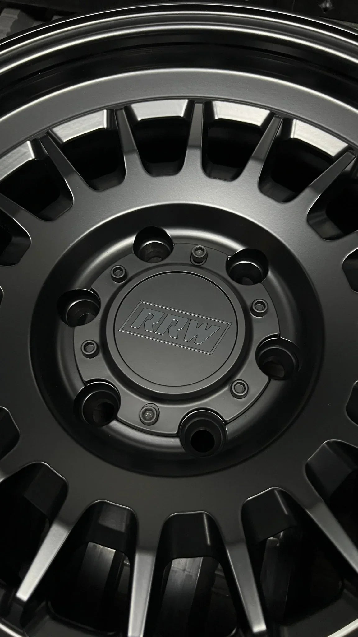 17x8 RRW RG7-S Forged Matte Black Wheel 6x5.5 Bolt Pattern 18mm Offset